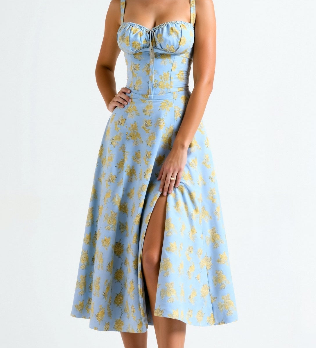 Noreen - Chic Midi Dress