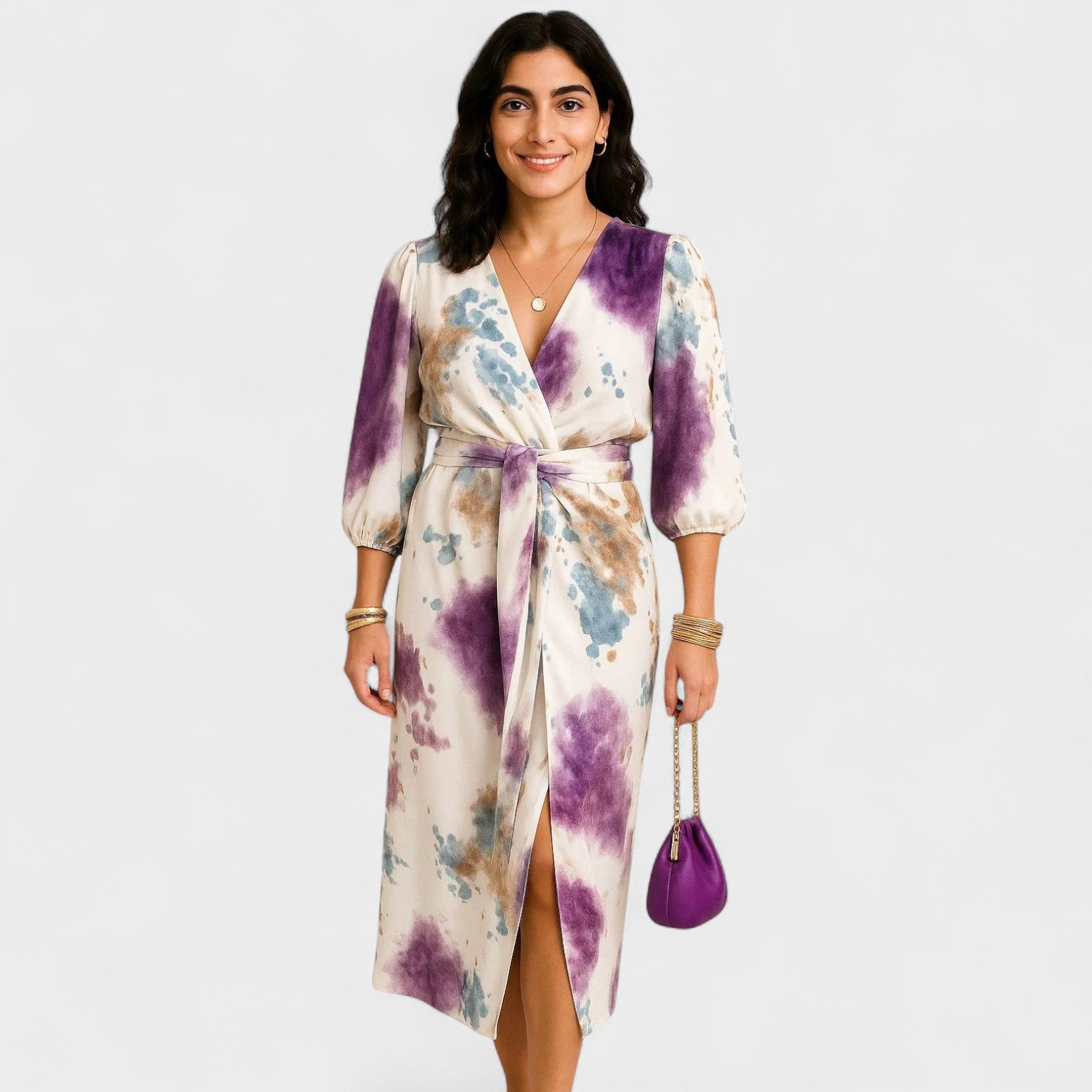 Josephine - Chic Crossed Dress - Charlotte & Willow