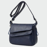 Sara - Classic Black Shoulder Bag