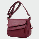 Sara - Classic Black Shoulder Bag