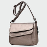 Sara - Classic Black Shoulder Bag