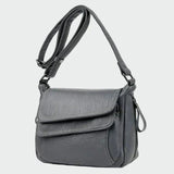 Sara - Classic Black Shoulder Bag