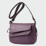 Sara - Classic Black Shoulder Bag