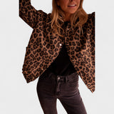 Anaïs - Contemporary Leopard Print Coat