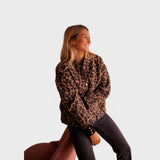Anaïs - Contemporary Leopard Print Coat