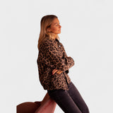Anaïs - Contemporary Leopard Print Coat