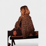 Anaïs - Contemporary Leopard Print Coat
