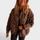 Anaïs - Contemporary Leopard Print Coat