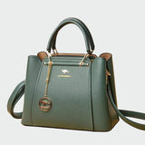 Anaïs - Elegant Black Leather Handbag