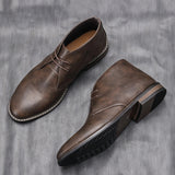 Juliette - Chic Leather Ankle Boots
