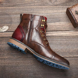 Élodie - Chic Oxford Ankle Boots