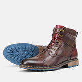 Élodie - Chic Oxford Ankle Boots