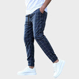 Zoé - Stylish Checkered Trousers