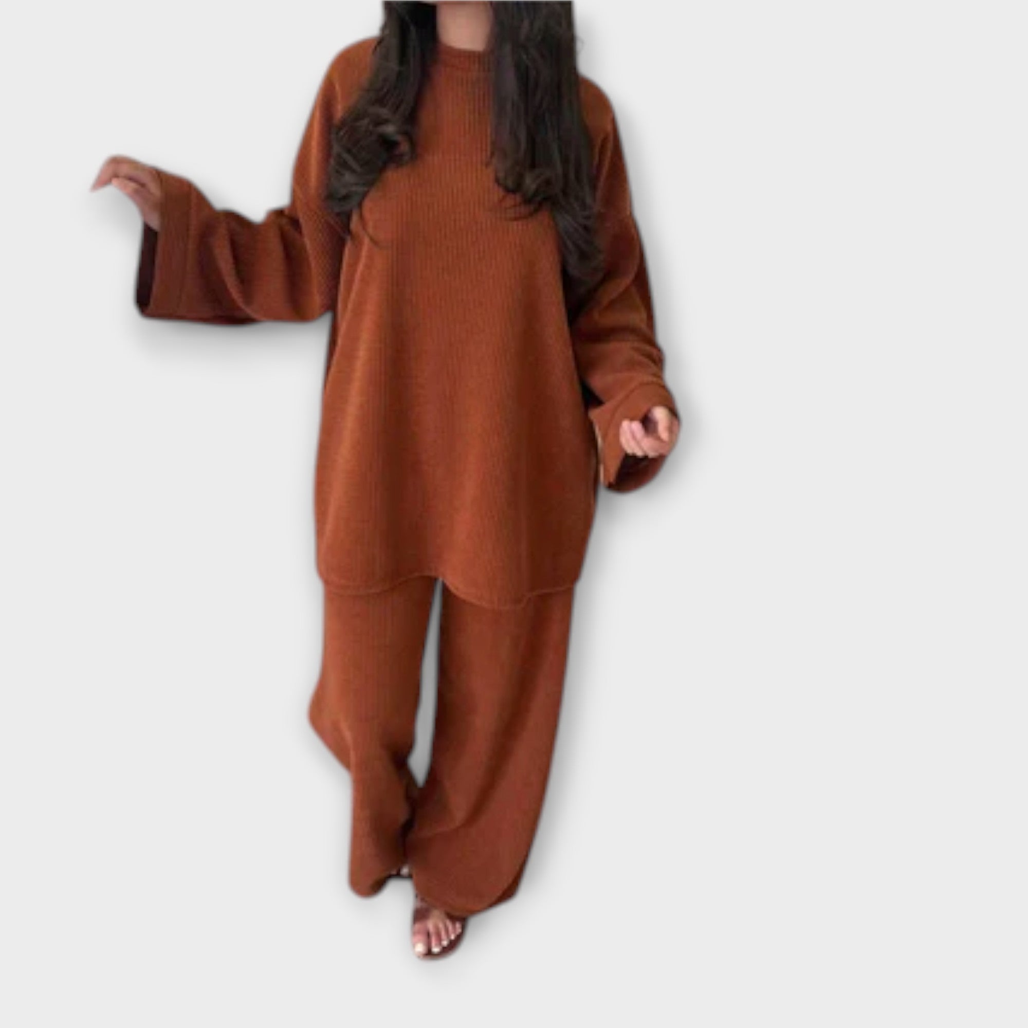 Aobhnait - Cozy Oversized Lounge Set - Charlotte & Willow, back