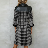 Matilda | Long Sleeve Patchwork Dress