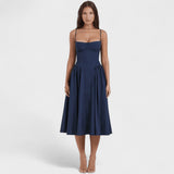 Maëva - Midi Length Corset Dress