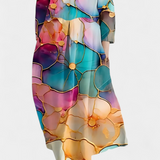 Valentine's Day Floral Maxi Dress