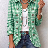 Ciara - Vichy Check Blazer