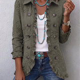Eileen - Floral Embroidered Blazer