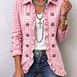 Ciara - Vichy Check Blazer