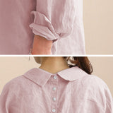 Oversized 100% Cotton Linen Shirt