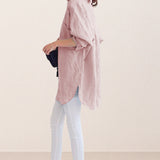 Oversized 100% Cotton Linen Shirt