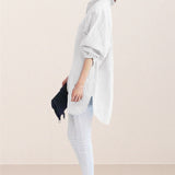 Oversized 100% Cotton Linen Shirt
