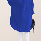 Oversized 100% Cotton Linen Shirt