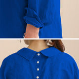 Oversized 100% Cotton Linen Shirt
