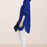 Oversized 100% Cotton Linen Shirt