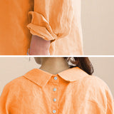 Oversized 100% Cotton Linen Shirt