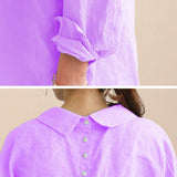 Oversized 100% Cotton Linen Shirt