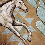 Odharnait | Horse & Cactus Print Cardigan