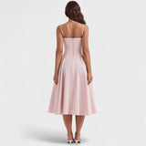 Maëva - Midi Length Corset Dress