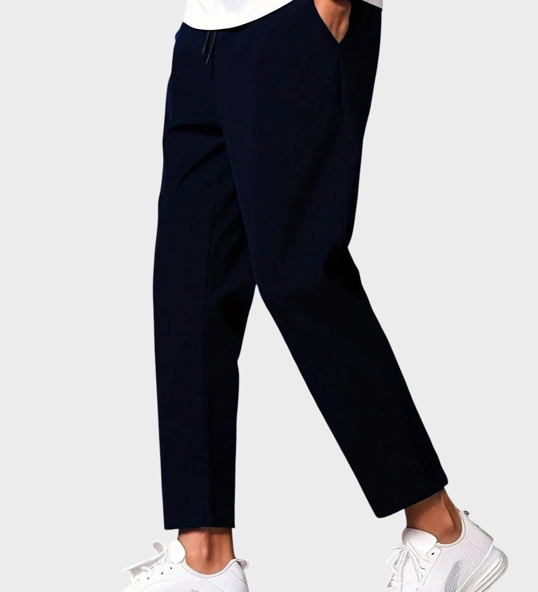 Cian Contemporary Casual Trousers - Charlotte & Willow, detail