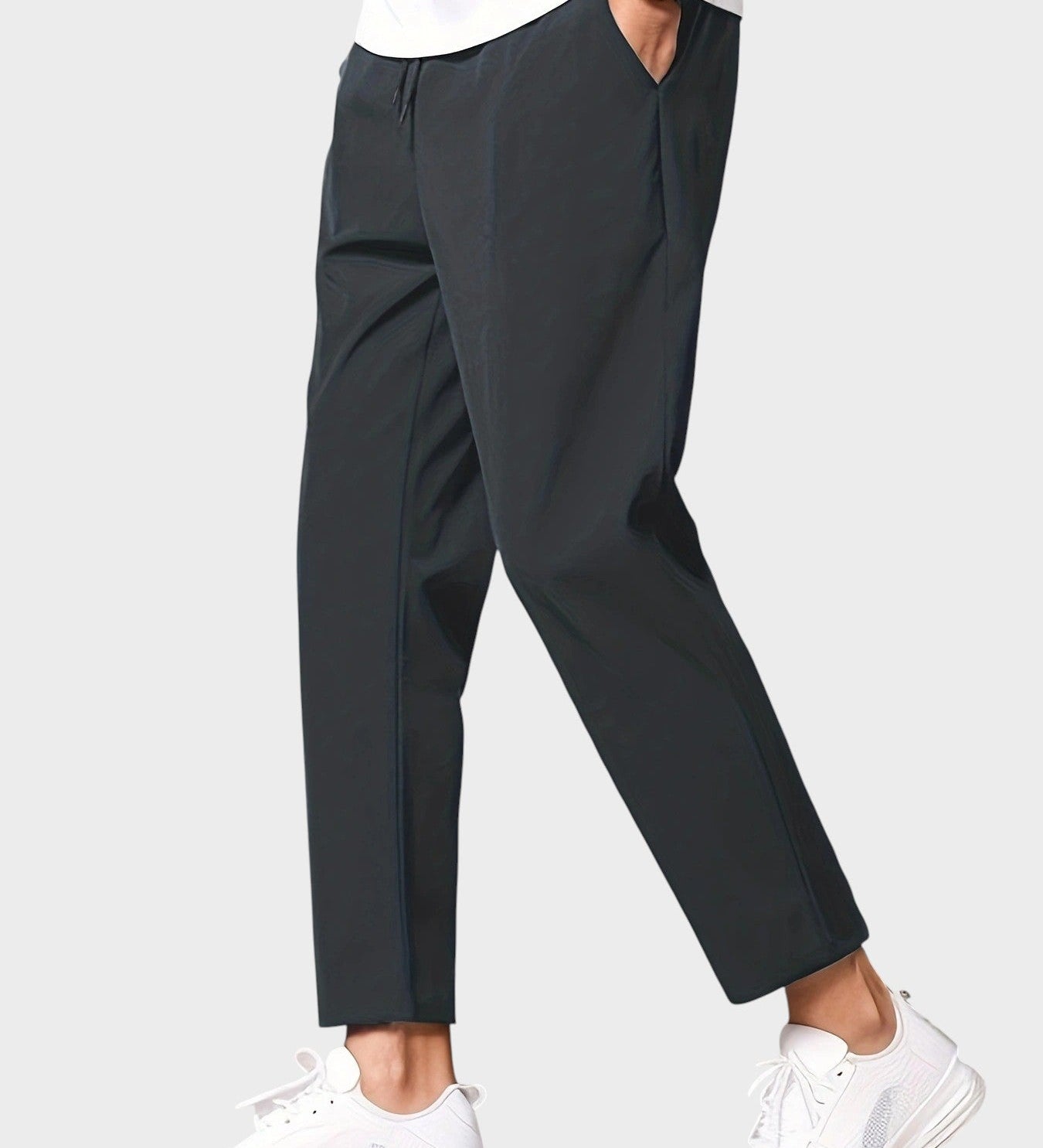 Cian Contemporary Casual Trousers - Charlotte & Willow, side view