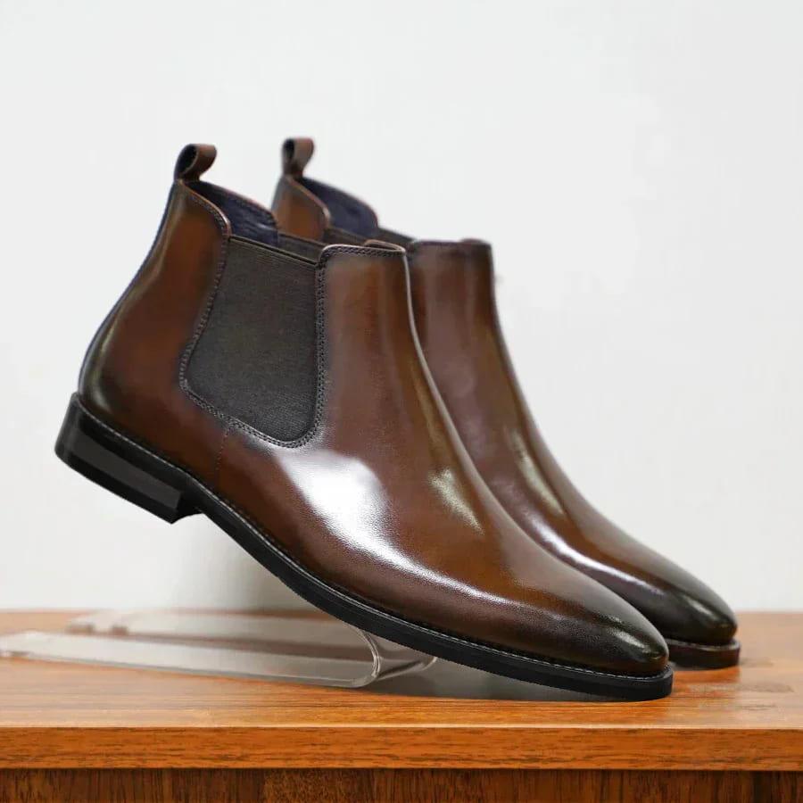 Ciarán Chic Chelsea Ankle Boots - Charlotte & Willow, front view