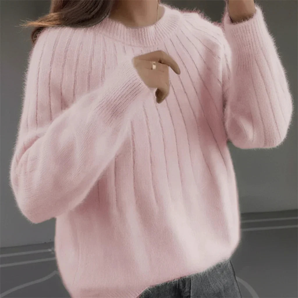 Soft Cashmere Knit Sweater - Sofie