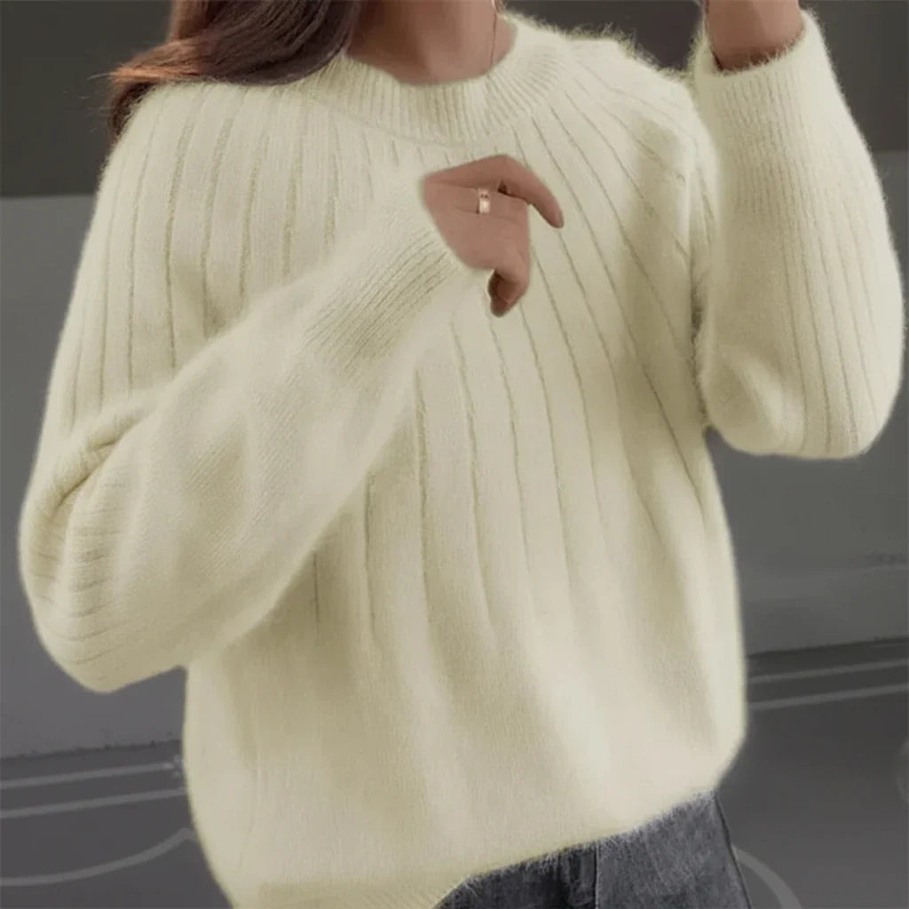 Soft Cashmere Knit Sweater - Sofie