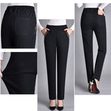 Chloe | Jeans with side pockets and elastic waist