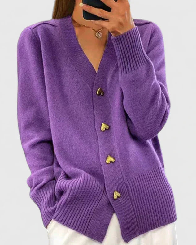 Céline - Manteau Élégant Coeur