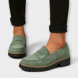 Sarah - Vintage-Inspired Moccasins