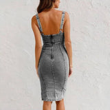 Anaïs - Chic Denim Dress
