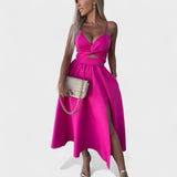 Justine - Chic Midi Dress