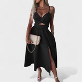 Justine - Chic Midi Dress