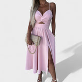 Justine - Chic Midi Dress
