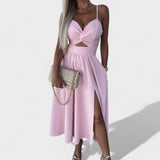 Justine - Chic Midi Dress