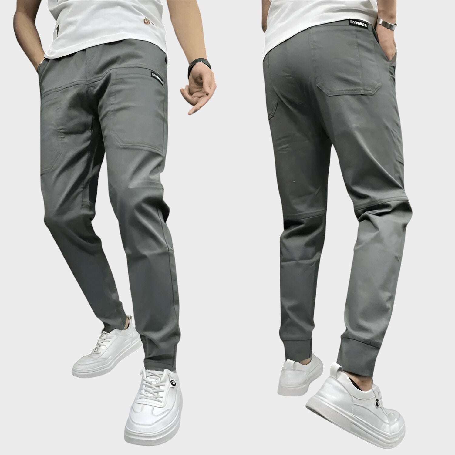 Rian Chic Cargo Trousers - Charlotte & Willow, side view