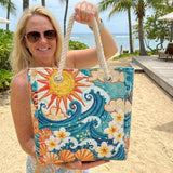 Artisan Beach Tote by Hot Halo