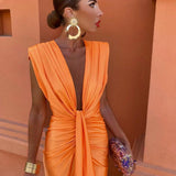 Anaïs - Chic Pleated Dress